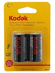 Батарейки Kodak C (R14) Extra Heavy Duty BLISTER CARD 2шт 1.5 V - фото Батарейки Kodak C (R14) Extra Heavy Duty BLISTER CARD 2шт 1.5 V