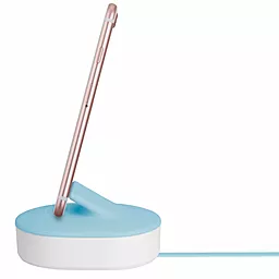 Беспроводная док-станция Momax U.Dock 2.4a Lightning Docking blue (UD1LB) - миниатюра 2