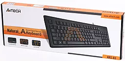 Клавіатура A4Tech X-Slim Comfort Key (KRS-83 USB Black) - мініатюра 3