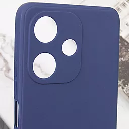 Чехол Silicone Case Candy Full Camera для Infinix Hot 30i Dark Blue - миниатюра 5