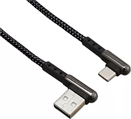 Кабель USB Remax RC-176a L-type USB Type-C Cable Black