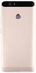 Задняя крышка корпуса Huawei Nova со сканером отпечатка пальца и стеклом камеры Original Prestige Gold - фото Задняя крышка корпуса Huawei Nova со сканером отпечатка пальца и стеклом камеры Original Prestige Gold