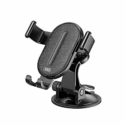 Держатель XO C110 Car Small Suction Cup Phone Holder Black - фото Держатель XO C110 Car Small Suction Cup Phone Holder Black