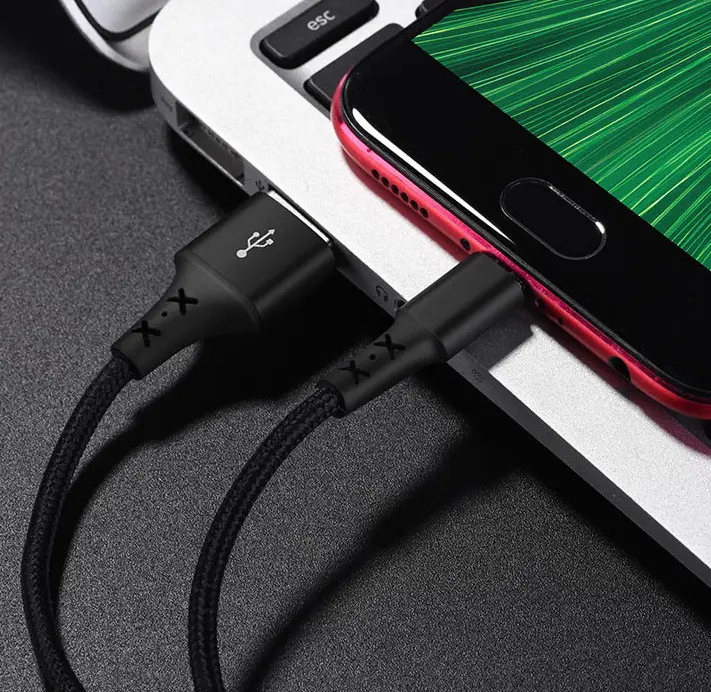 Кабель Borofone BX20 USB-A - micro USB 12w 2.4a 1м cable Black - фото 5