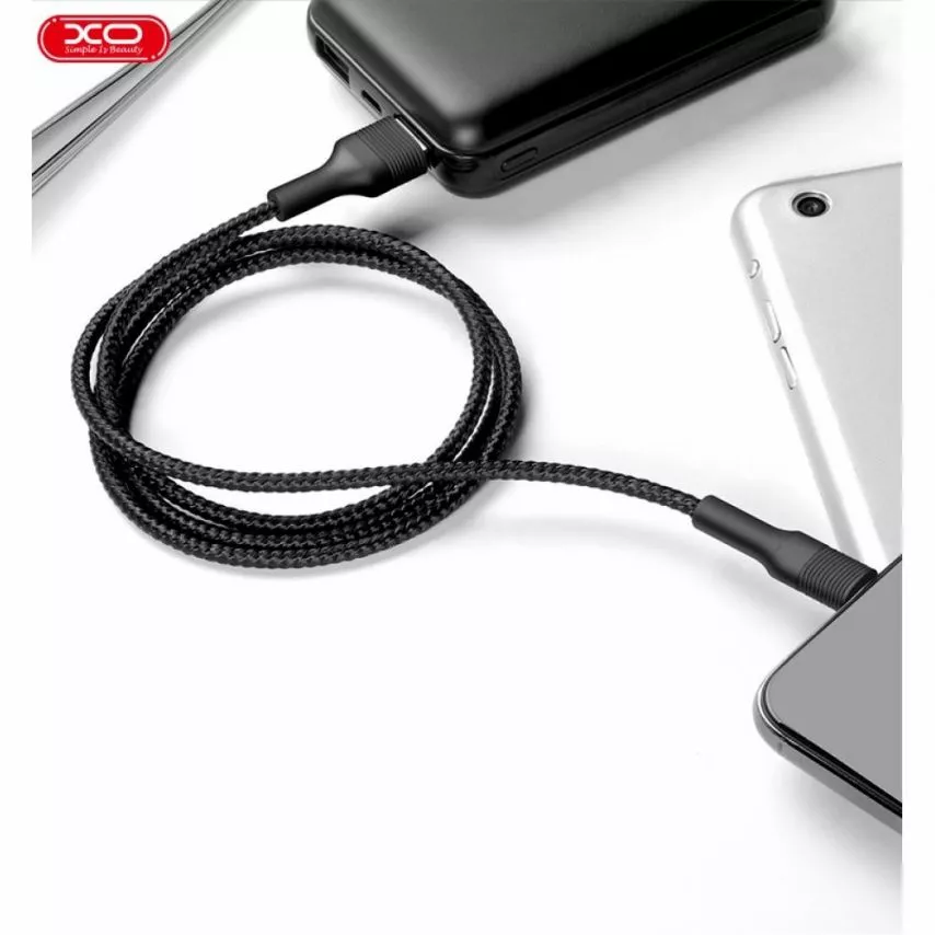 Кабель XO NB51 USB-A - Lightning 10.5w 1м cable Black - фото 2