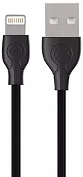 Кабель WK WDC-041i Ultra Speed Pro USB-A - Lightning 12w 2.4a 1м cable Black (6970349285717) - фото Кабель WK WDC-041i Ultra Speed Pro USB-A - Lightning 12w 2.4a 1м cable Black (6970349285717)