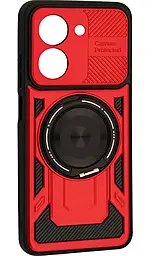 {"ru": "Чехол", "uk": "Чохол"} Epik Protective Ring MagSafe для Xiaomi Redmi A5 4G Global Version Red