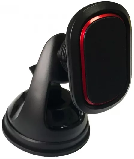 Автодержатель магнитный Magnetic CT507 Black/Red - фото 1