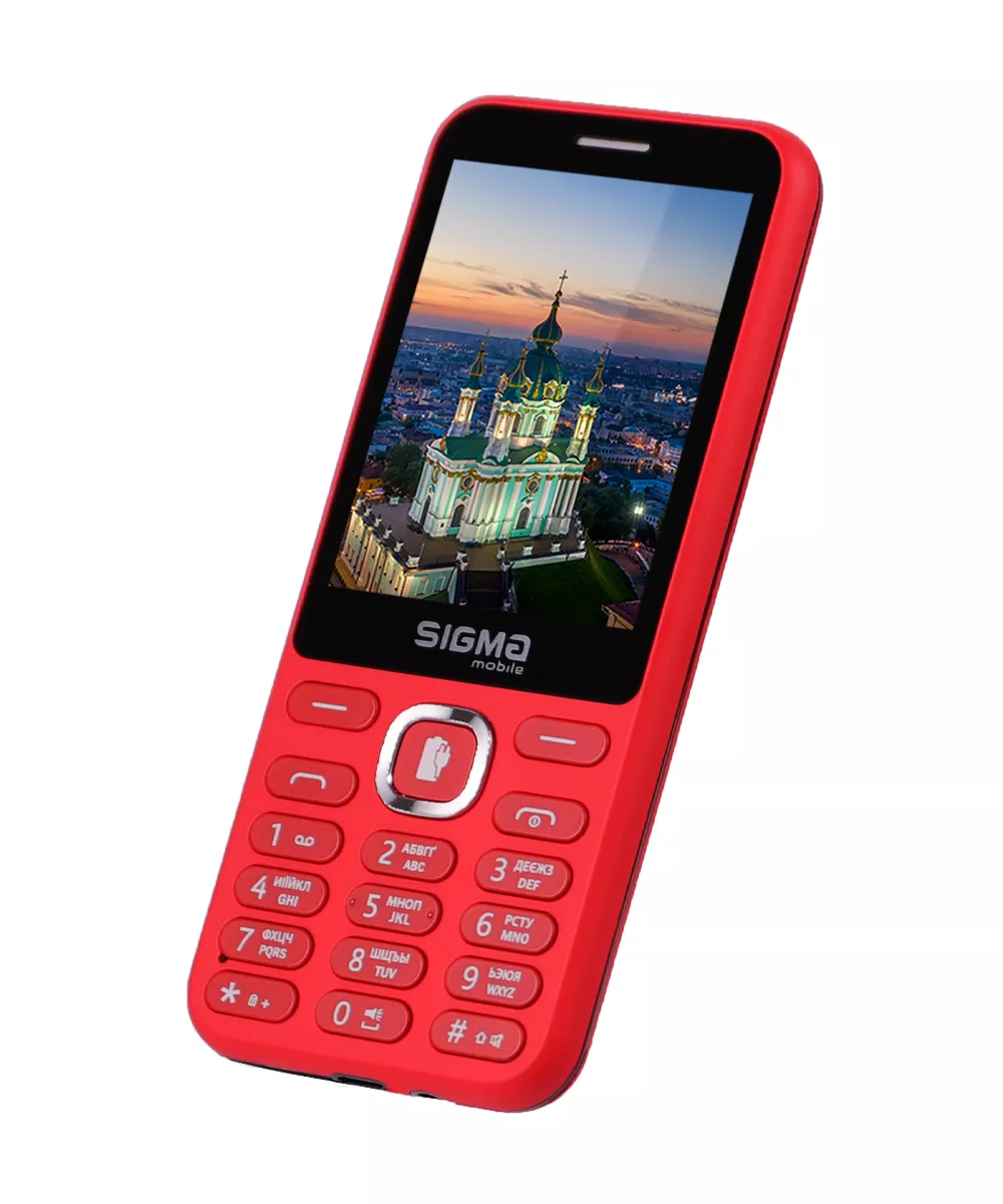 Мобильный телефон Sigma mobile X-style 31 Type-C Power Red (4827798855058) - фото 3
