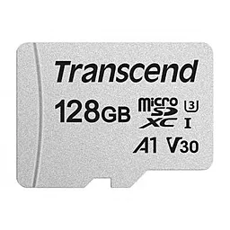 Карта пам'яті Transcend microSDXC 128GB 300S Class 10 UHS-I U3 V30 A1 (TS128GUSD300S)