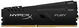 Оперативна пам'ять Kingston HyperX Fury DDR4 32 GB (2x16 GB) 2666MHz (HX426C16FB4K2/32) Black
