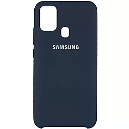 Чехол Epik Silicone Cover (AAA) Samsung M315 Galaxy M31  Midnight blue