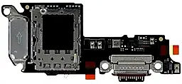 Нижняя плата Xiaomi 14 с разъемом зарядки, Sim-карты и микрофоном, Original