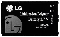 Акумулятор LG KF240 / LGIP-330G (800 mAh) 12 міс. гарантії