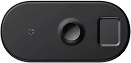 Бездротовий (індукційний) зарядний пристрій швидкої QI зарядки Baseus Smart 3in1 Phone + Watch + Pods 18W Black (WX3IN1-C01)
