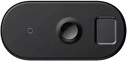 Беспроводное (индукционное) зарядное устройство с быстрой QI зарядкой Baseus Smart 3-in-1 18w wireless charger black (wX3IN1-C01) - фото Беспроводное (индукционное) зарядное устройство с быстрой QI зарядкой Baseus Smart 3-in-1 18w wireless charger black (wX3IN1-C01)