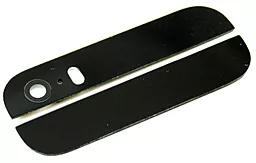 Заднє скло iPhone 5S / SE верхнє і нижнє Black