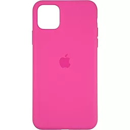 Чехол Silicone Case Full для Apple iPhone 12 Pro Max Fluorescent color