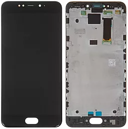 Дисплей Meizu MX6 (M685) з тачскріном і рамкою, оригінал, Black