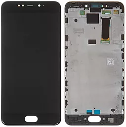 Дисплей Meizu MX6 (M685) с тачскрином и рамкой, оригинал, Black - фото Дисплей Meizu MX6 (M685) с тачскрином и рамкой, оригинал, Black