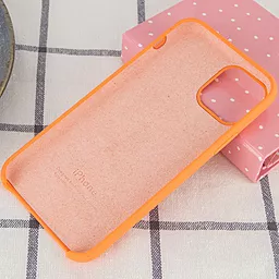 Чохол Silicone Case для Apple iPhone 11 Pro Max Papaya - мініатюра 3 Чохол Silicone Case для Apple iPhone 11 Pro Max Papaya - мініатюра 3