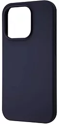 Чохол Wave Full Silicone Cover для Apple iPhone 15 Pro Midnight Blue