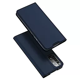 Чехол Dux Ducis с карманом для визиток Xiaomi Redmi Note 11, Redmi Note 11S Blue