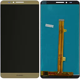 Дисплей Huawei Ascend Mate 7 (MT7-TL00, MT7-L09, MT7-TL10, MT7-CL00, MT7-UL00, JAZZ-L09) з тачскріном, Gold - фото Дисплей Huawei Ascend Mate 7 (MT7-TL00, MT7-L09, MT7-TL10, MT7-CL00, MT7-UL00, JAZZ-L09) з тачскріном, Gold