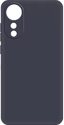 Чехол MAKE Oppo A78 Silicone Black
