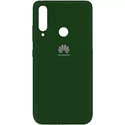 Чехол Epik Silicone Cover My Color Full Protective (A) Huawei Y6p Dark Green