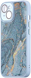Чехол 1TOUCH Radiance Camera для Apple iPhone 14 Light Blue - фото Чехол 1TOUCH Radiance Camera для Apple iPhone 14 Light Blue