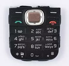 Клавіатура Nokia 1650 Black