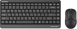 Комплект (клавіатура+мишка) A4Tech FG1112 USB Black - мініатюра 2