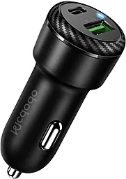 Автомобильное зарядное устройство McDodo 36W PD/QC3.0 USB-C/USB-A black (CC-5970) - фото Автомобильное зарядное устройство McDodo 36W PD/QC3.0 USB-C/USB-A black (CC-5970)