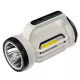 Фонарик аккумуляторный Luxury CH-22023-COB с функцией powerbank - фото Фонарик аккумуляторный Luxury CH-22023-COB с функцией powerbank