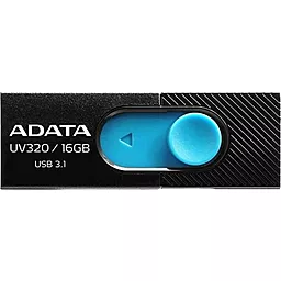 Флешка ADATA UV320 16GB USB 3.1 (AUV320-16G-RBKBL) BLACK/BLUE