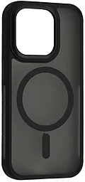 Чохол 1TOUCH New Matte with MagSafe для Apple iPhone 13 Pro Black - фото Чохол 1TOUCH New Matte with MagSafe для Apple iPhone 13 Pro Black