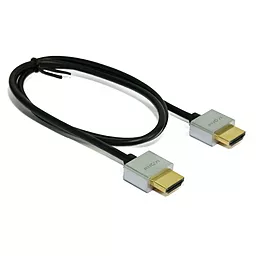 Відеокабель ExtraDigital HDMI > HDMI, 0.75m, v1.4b, 36 AWG, Gold, PVC, Ultra-Slim (KBH1603)