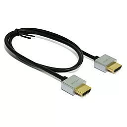Видеокабель HDMI > HDMI, 0.75m, v1.4b, 36 AWG, Gold, PVC, Ultra-Slim (KBH1603) ExtraDigital - фото Видеокабель HDMI > HDMI, 0.75m, v1.4b, 36 AWG, Gold, PVC, Ultra-Slim (KBH1603) ExtraDigital