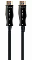 Видеокабель AOC HDMI M/M V.2.0 4k 60hz 50m black (CCBP-HDMI-AOC-50M-02) Cablexpert - фото Видеокабель AOC HDMI M/M V.2.0 4k 60hz 50m black (CCBP-HDMI-AOC-50M-02) Cablexpert