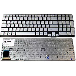Клавіатура для ноутбуку Sony VPC-SE Series 148986651 срібляста
