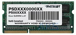 Оперативная память для ноутбука Patriot DDR3 4GB 1333MHz Signature Line (PSD34G13332S)