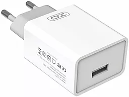Сетевое зарядное устройство XO L93 2.4a home charger white