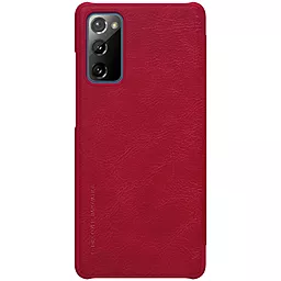 Чехол Nillkin Qin Series Samsung G780 Galaxy S20 FE Red