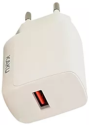 Мережевий зарядний пристрій iKaku QC3.0 USB-A White (KSC-178-FEISU) - мініатюра 3