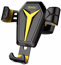 Автодержатель Hoco Car Holder CA22 Kingcrab Vehicle Mounted Gravitative Black & Yellow