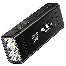 Фонарик аккумуляторный Nitecore TM10K с OLED дисплеем (6-1335) - фото Фонарик аккумуляторный Nitecore TM10K с OLED дисплеем (6-1335)