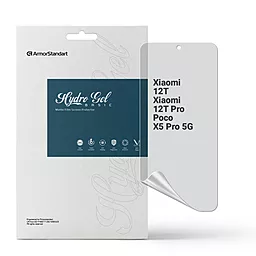 Гидрогелевая пленка ArmorStandart Matte для Xiaomi 12T, 12T Pro, Poco X5 Pro 5G (ARM64773) - фото Гидрогелевая пленка ArmorStandart Matte для Xiaomi 12T, 12T Pro, Poco X5 Pro 5G (ARM64773)