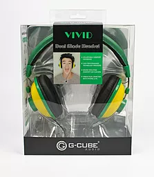 Навушники G-Cube GHV-170 G Green - мініатюра 4