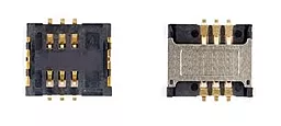 Конектор SIM-карти LG 510W / G3100 / G5200 / G5220C / G5300 / W3000 / W7030 - фото Конектор SIM-карти LG 510W / G3100 / G5200 / G5220C / G5300 / W3000 / W7030